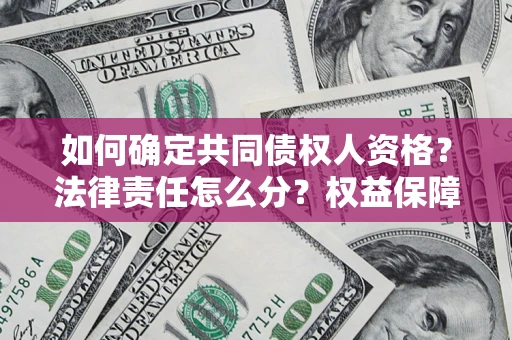 北京如何确定共同债权人资格？法律责任怎么分？权益保障技巧揭秘！